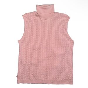 Ralph Lauren Pink Cable Knit Sweater